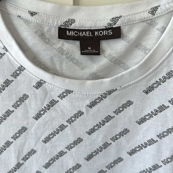 Michael Kirs white T-shirt. Medium. Men’s - Picture 3 of 3